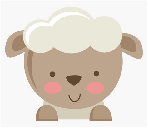 Transparent Sheep Clip Art Cute Sheep Head Clipart Hd Png Download