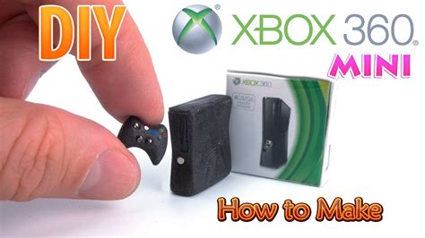 Diy Realistic Miniature Xbox360 Dollhouse No Polymer Clay