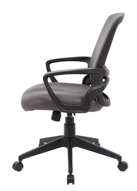 Dxracer boss series big and tall chair Boss Mesh Task Chair, Grey - BossChair