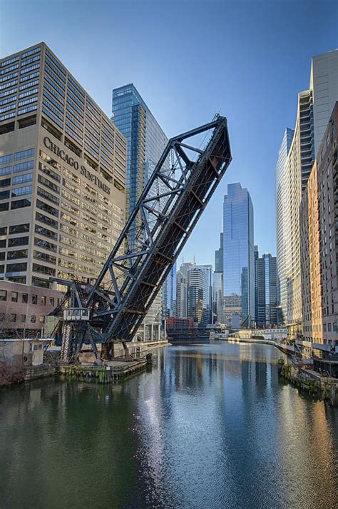 Kinzie Street Bridge Chicago Photograph By Mike Burgquist Fine Art