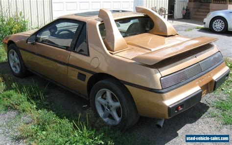 1986 Pontiac Fiero For Sale In The United States