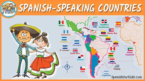 Spanish Speaking Countries Map