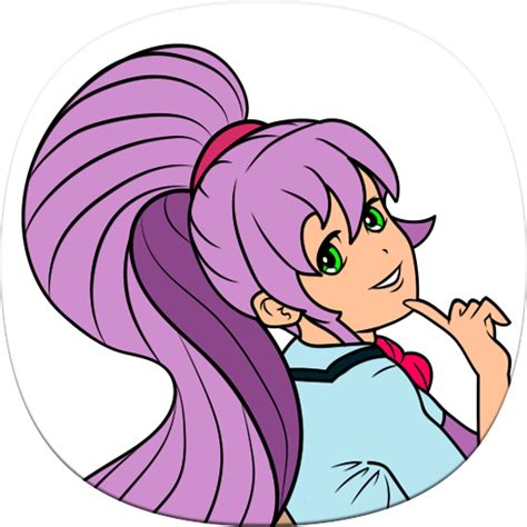 Hot Anime Girls Coloring Pages For Adultsappstore For Android