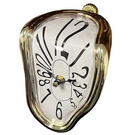 Buy Rose Dose Modern Art Melting Clock Salvador Dali Time Melting