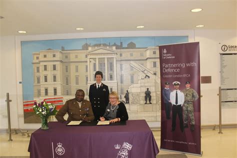 St Georges Signs The Armed Forces Covenant St Georges University