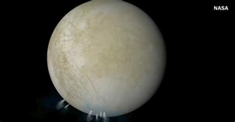 New Evidence Of Water Plumes Found On Jupiters Moon Europa Cbs News