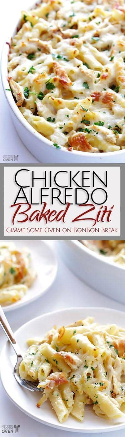 Gimme Some Oven Chicken Alfredo Baked Ziti Bakedfoods