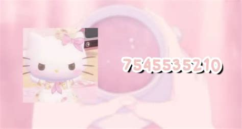 Hello Kitty Cute Decal Not Mine 🚫 Bloxburg Decals Codes Aesthetic