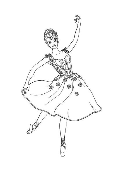 Ballerina Ausmalbilder