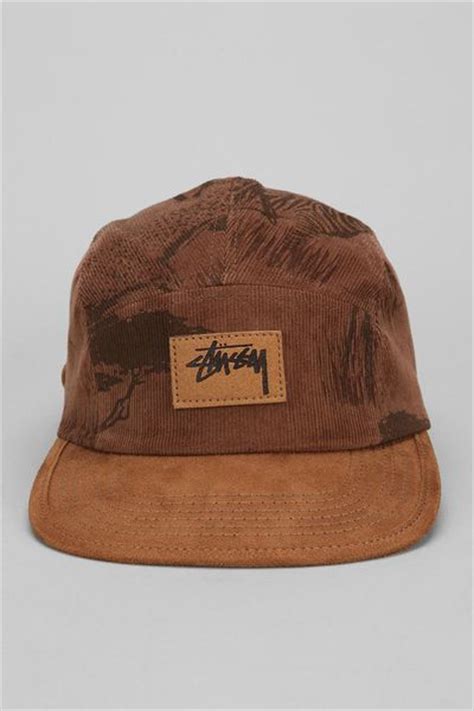 Urban Outfitters Stussy Savannah Corduroy 5panel Hat In Brown For Men