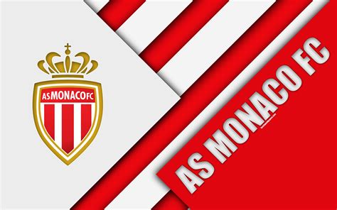 Download as monaco logo vector logos ai, cdr, eps and png format. Download wallpapers AS Monaco FC, 4k, material design, red ...