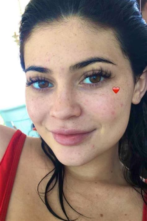 kylie jenner without makeup 9 no makeup photos who magazine