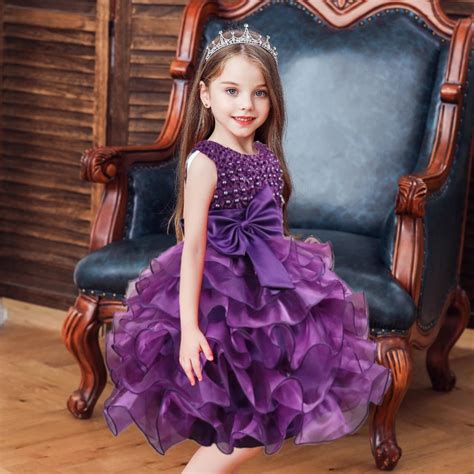 Girl Party Wear Western Baby Girl Party Dress For 2 Years Old Children