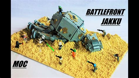 The lego star wars republic training outpost!music: LEGO Star Wars Battlefront Jakku MOC /LEGO MOC - YouTube