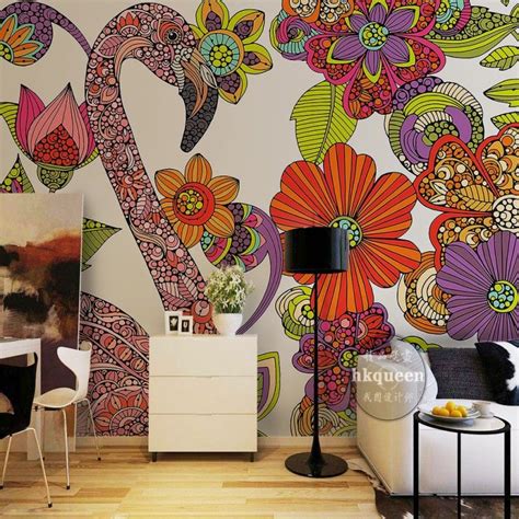 Image Result For Small Hand Painted Floral Murals Mural Wall Murals