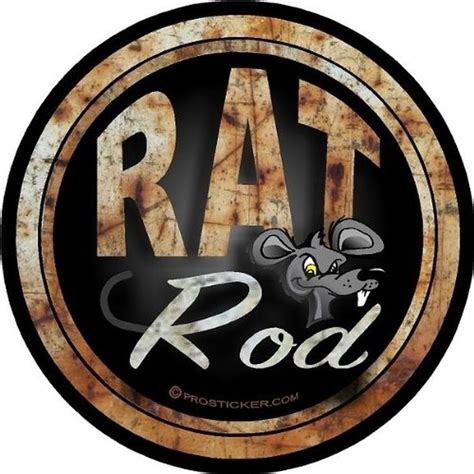 2pack Rat Rod Series Rat Rod Decal Sticker Car Sticker Wish Rat Rod Rat Rods Truck Rats