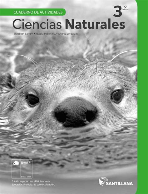 Cuaderno De Actividades Ciencias Naturales 3 Básico 2022