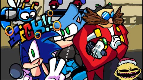 Dregg Man In Friday Night Funkin Mod Ft Hyper And Redesigned Sonic