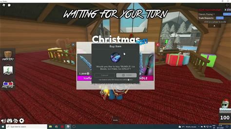 Claiming The New Ice Bundle In Mm2 Christmas Event 2021 Youtube