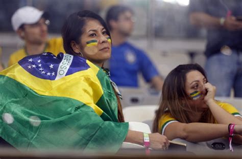 photo gallery brazil fans in tears after germany s defeat multimedia ahram online