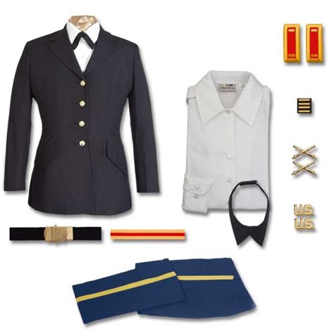 Female Officer Army Service Uniform Professional Marlow White
