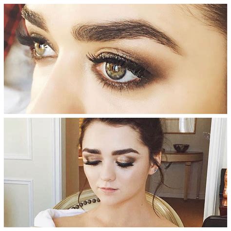 Maisie Williams Makeup 2017 Golden Globes Golden Globes 2017 Golden