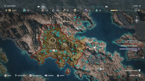 Assassins Creed Odyssey Interactive Map Maps For You