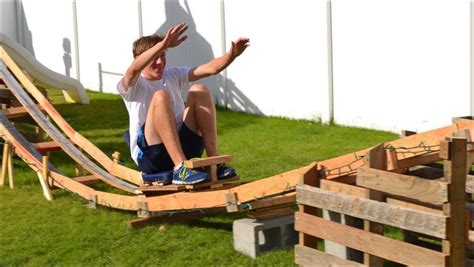 Prince george, 7, went from jumping for joy to somberly staring at the pitch when he joined his parents for. How To Make A Homemade Backyard Roller Coaster how to make ...