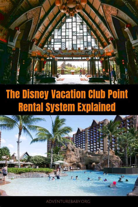The Dvc Point Rental System Explained Disney Vacation Club Disney