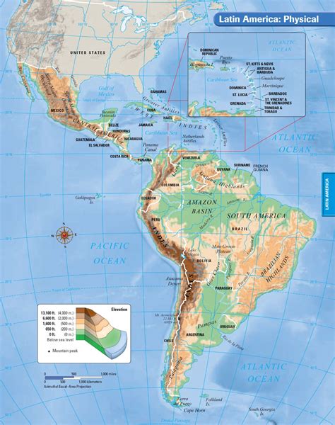 Online Maps Latin America Map