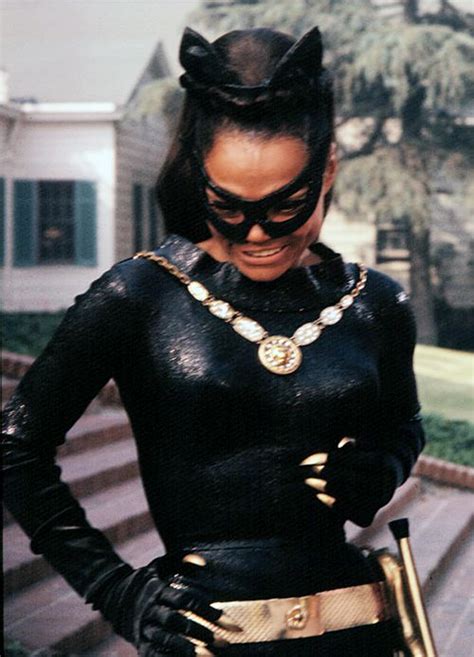 Eartha Kitt As Catwoman Batman 1960s Eartha Kitt Eartha