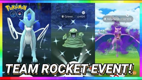 New Team Rocket Event In Pokemon Go New Shiny Shadow Pokemon Shiny
