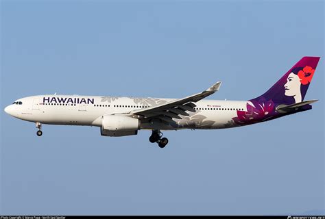 N395ha Hawaiian Airlines Airbus A330 243 Photo By Marco Papa North