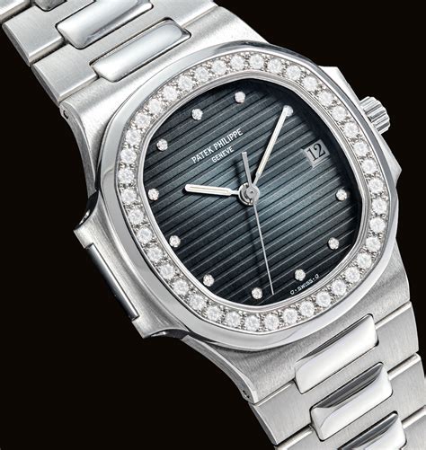 Patek Philippe A Fine And Rare Platinum And Diamond Set Automatic