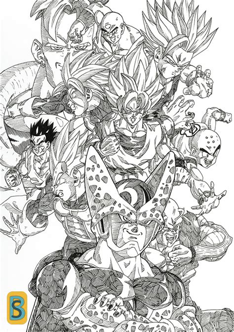 The tale of larger than life heroes, dastardly villains, and super so with such a long history of being the premiere shonen anime, it only makes sense that the fan art is just as epic. Dragon Ball Fanart on Behance