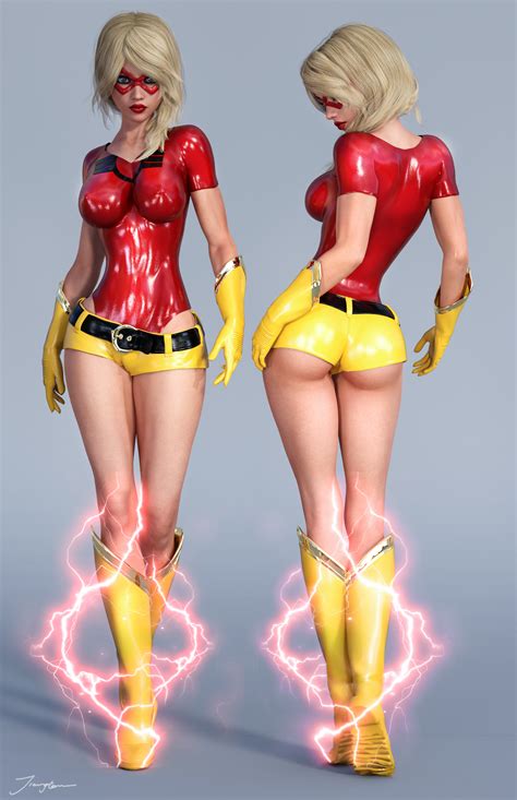 Jesse Quick Dcu Pics 30 Jessie Quick Gallery Sorted By Position