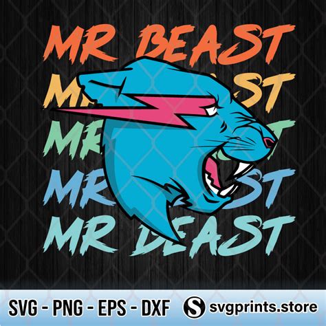 Mrbeast Svg Mr Beast Logo Svg Mr Beast Svg Jimmy Donaldson Svg Png