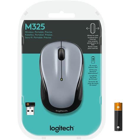 Logitech M325 Wireless Mouse 24 Ghz With Usb Unifying Receiver 1000