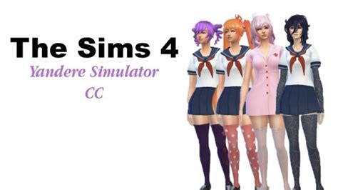 Gema taku yandere simulator sims 4 cc bundle. ItsmeTroi — The Sims 4 Yandere Simulator + Akademi High CC