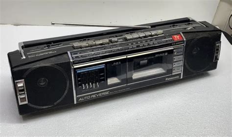 PANASONIC VINTAGE BOOMBOX Rx Fw29 1988 Ambience Stereo Cassette