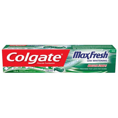 Colgate Max Fresh With Whitening Toothpaste Clean Mint 150ml