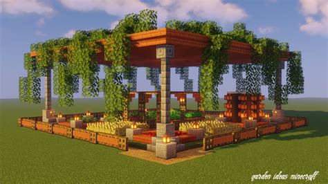 This minecraft outdoor landscaping patio design/ideas video is quick/easy to do and can be done on and in a variety of. 7 Garden Ideas Minecraft - livingdecor