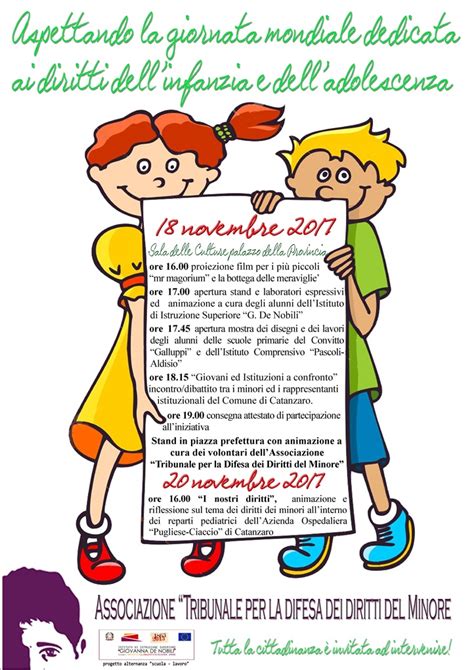 Tante schede didattiche per bambini per la scuola e l\'asilo. Giornata mondiale dei diritti dei bambini, le iniziative ...