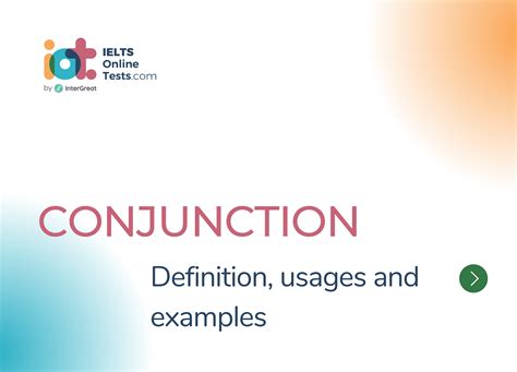 Conjunction Definition Usages And Examples Ielts Online Tests
