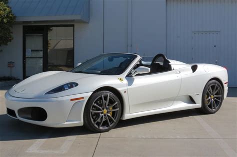 The accolades for the ferrari f430 seem to keep coming at lightning speed, which also pretty much describes how fast this supercar can travel. Ferrari F430 Spider Wrapped in Satin Pearl White (Impressive Wrap) - 6SpeedOnline - Porsche ...