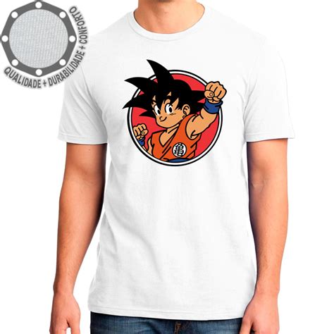 Camiseta Goku Camisa Dragon Ball Personalizada Festa Ah01006