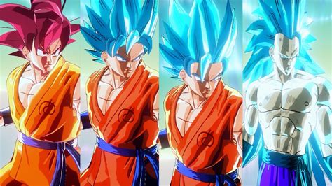 Goku is the main protagonist of the dragon ball franchise and is a playable character and a mentor in dragon ball xenoverse 2. Goku SSGSS 1,2,3,SSG Transformable Mod | Dragon Ball ...