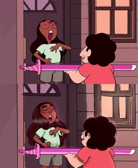 Steven And Connie Screencap Redraw 4 By Papayawhipped On Deviantart