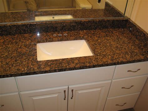 Baltic Brown Vanity Top Same Home As Uba Tuba Countertops Was Installed