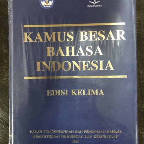 Jual Kamus Besar Bahasa Indonesia KBBI Edisi Ke 5 Jakarta Pusat